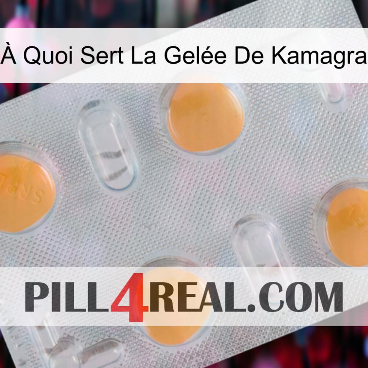 À Quoi Sert La Gelée De Kamagra 24